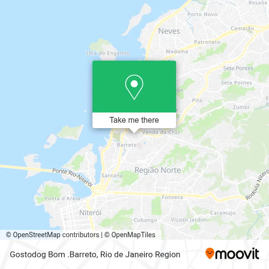 Gostodog Bom .Barreto map