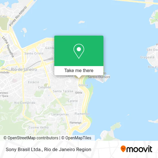 Sony Brasil Ltda. map