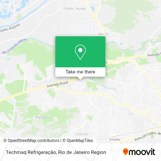 Techmaq Refrigeração map