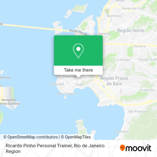 Ricardo Pinho Personal Trainer map
