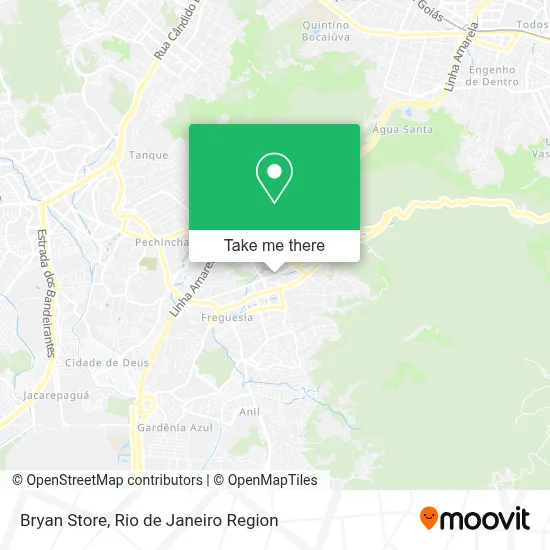Bryan Store map