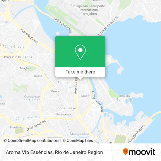 Aroma Vip Essências map