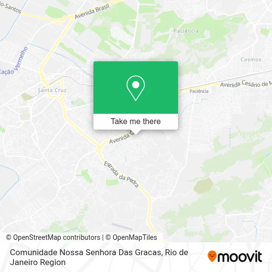 Comunidade Nossa Senhora Das Gracas map