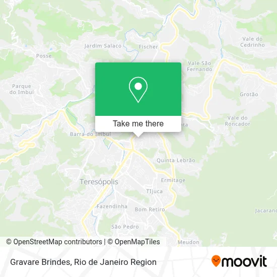 Gravare Brindes map