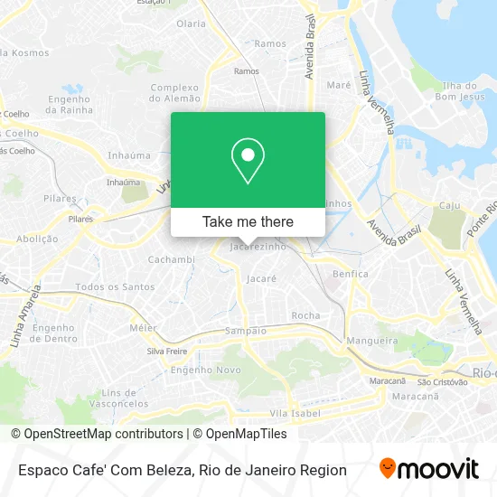 Espaco Cafe' Com Beleza map