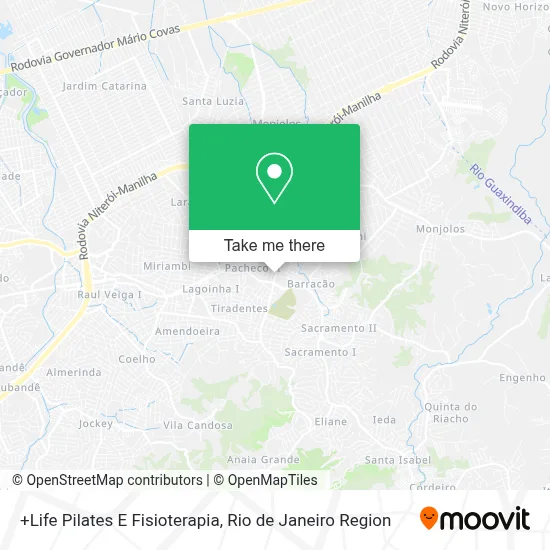 +Life Pilates E Fisioterapia map