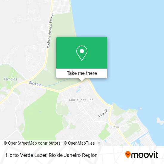 Horto Verde Lazer map