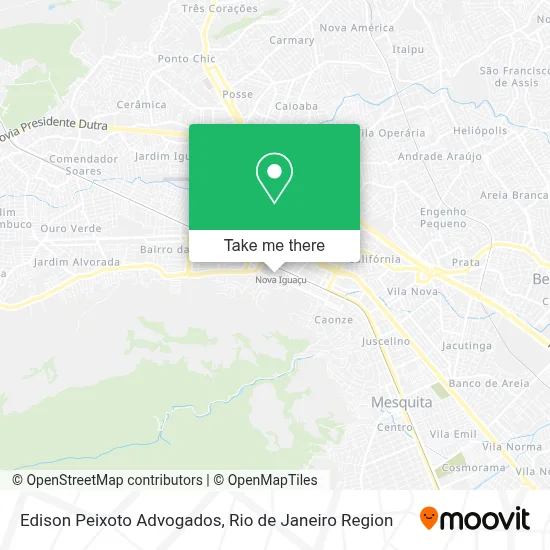 Edison Peixoto Advogados map