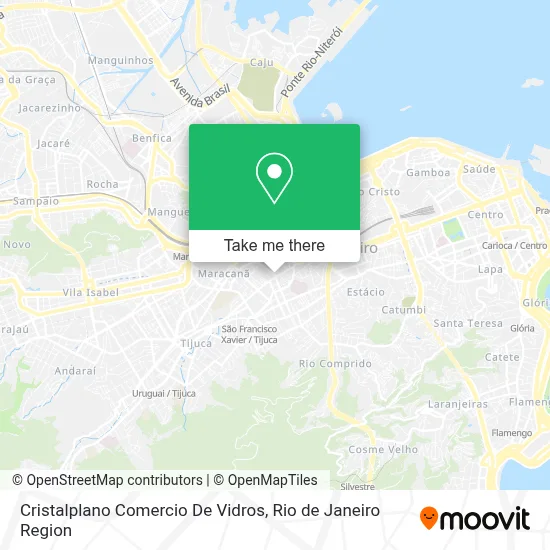 Cristalplano Comercio De Vidros map