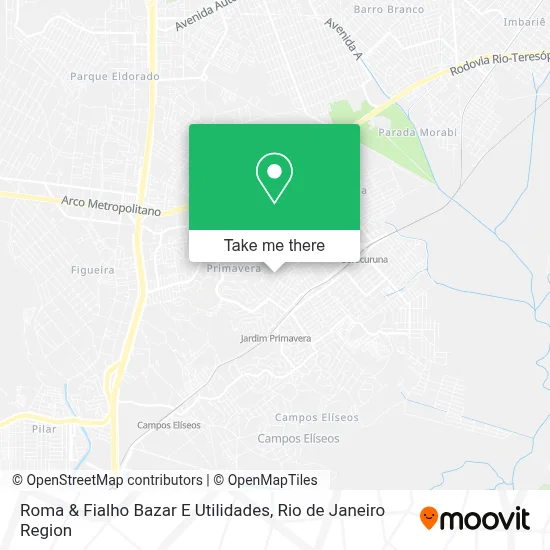 Roma & Fialho Bazar E Utilidades map