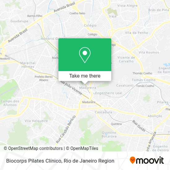 Biocorps Pilates Clínico map