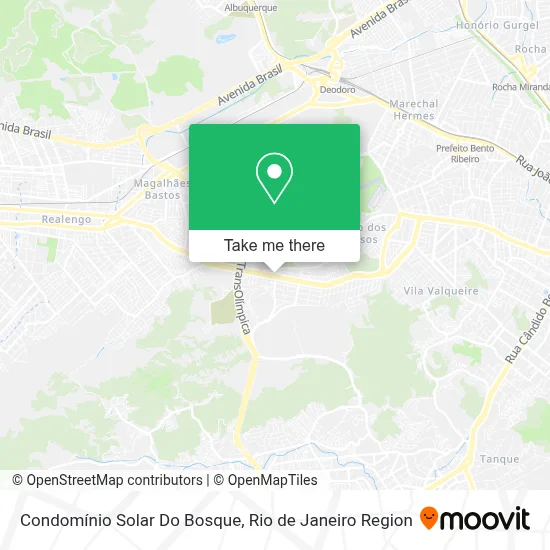 Condomínio Solar Do Bosque map
