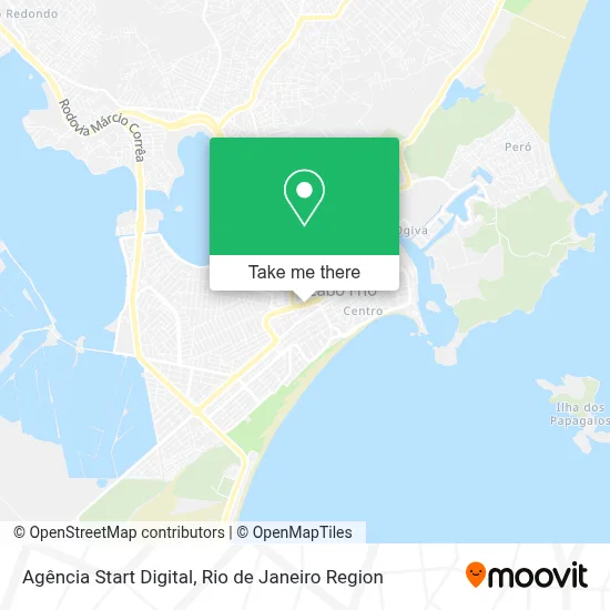 Agência Start Digital map