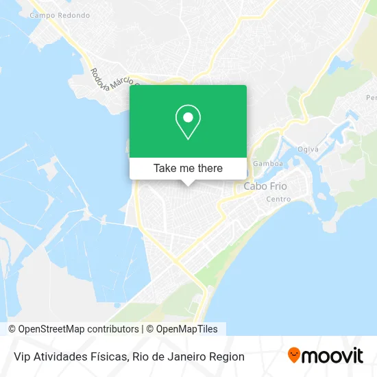 Vip Atividades Físicas map