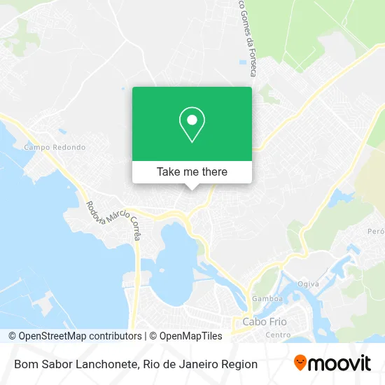 Bom Sabor Lanchonete map