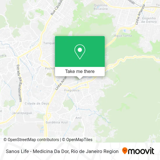 Sanos Life - Medicina Da Dor map