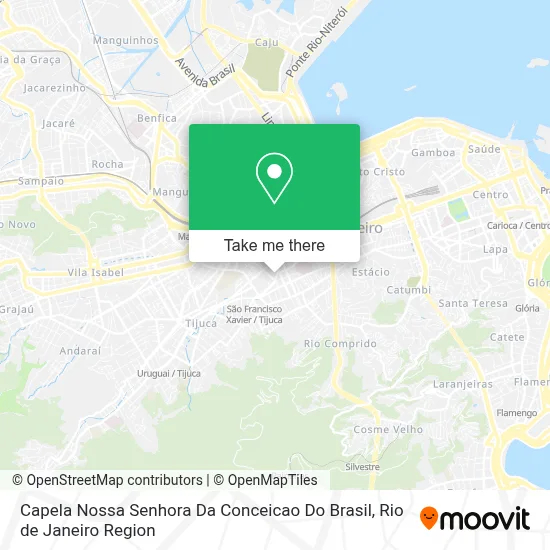 Capela Nossa Senhora Da Conceicao Do Brasil map