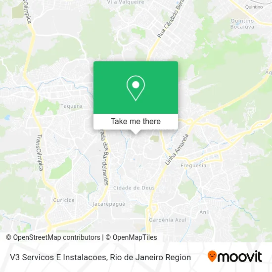 V3 Servicos E Instalacoes map