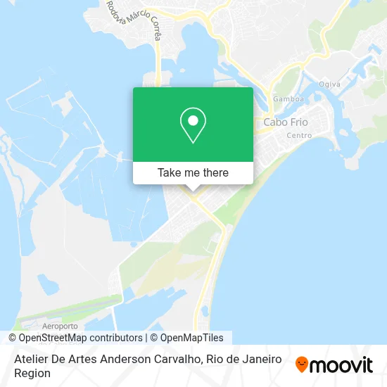 Atelier De Artes Anderson Carvalho map