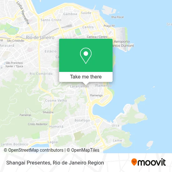 Shangai Presentes map