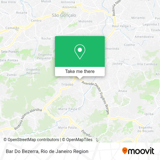 Bar Do Bezerra map