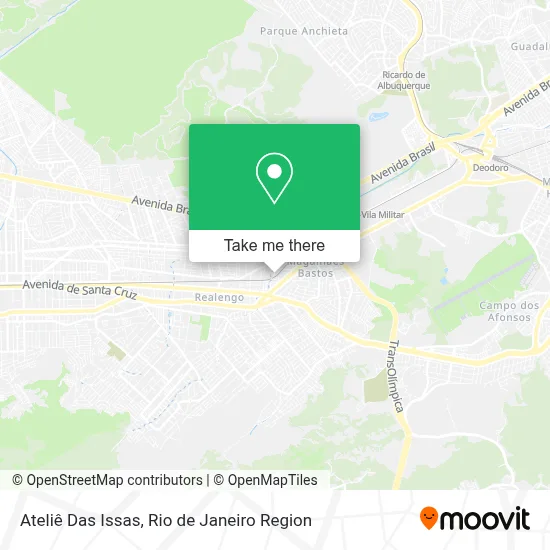 Ateliê Das Issas map