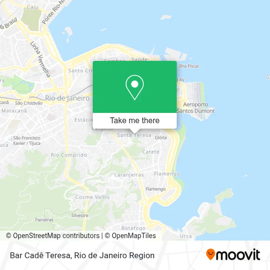 Bar Cadê Teresa map