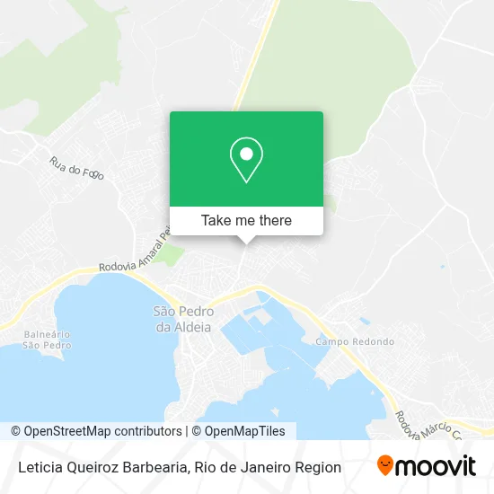 Leticia Queiroz Barbearia map