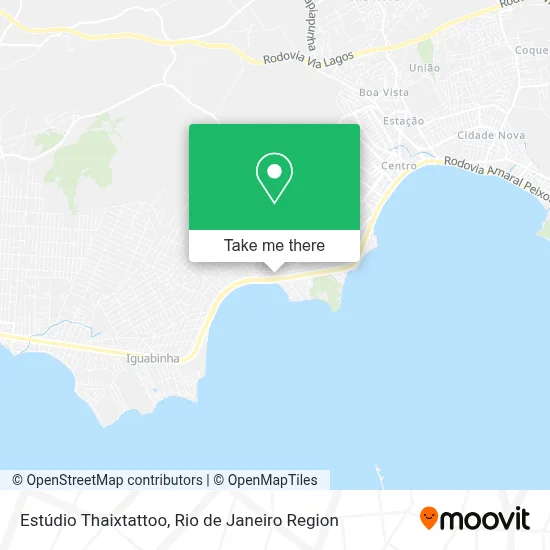 Estúdio Thaixtattoo map