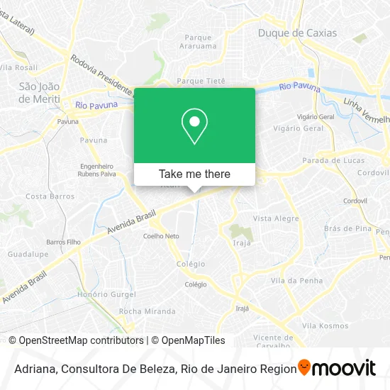 Adriana, Consultora De Beleza map