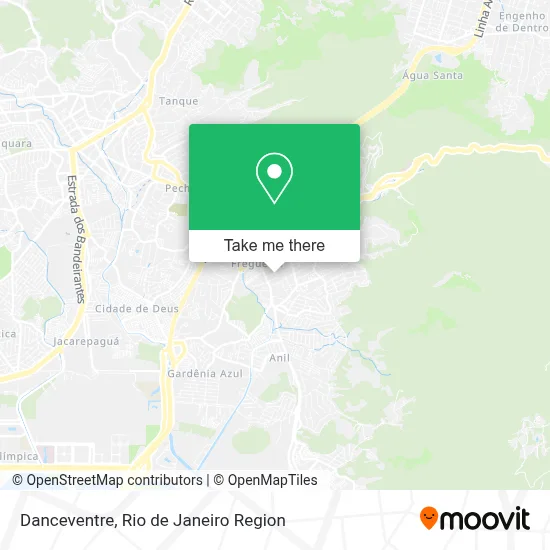 Danceventre map