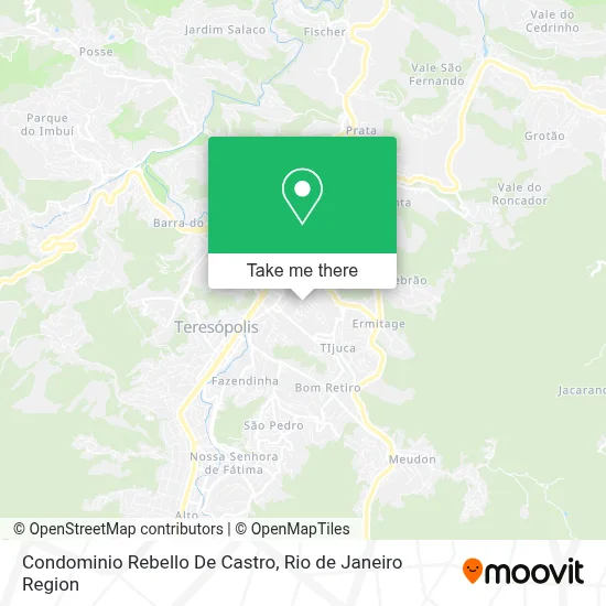 Condominio Rebello De Castro map