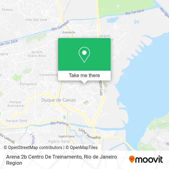 Arena 2b Centro De Treinamento map