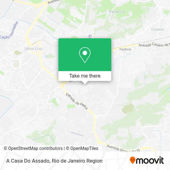 A Casa Do Assado map