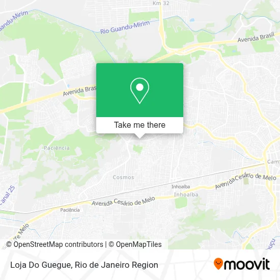 Loja Do Guegue map