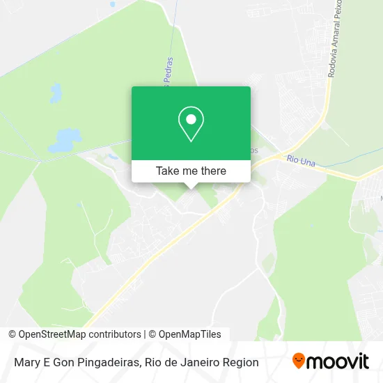 Mary E Gon Pingadeiras map