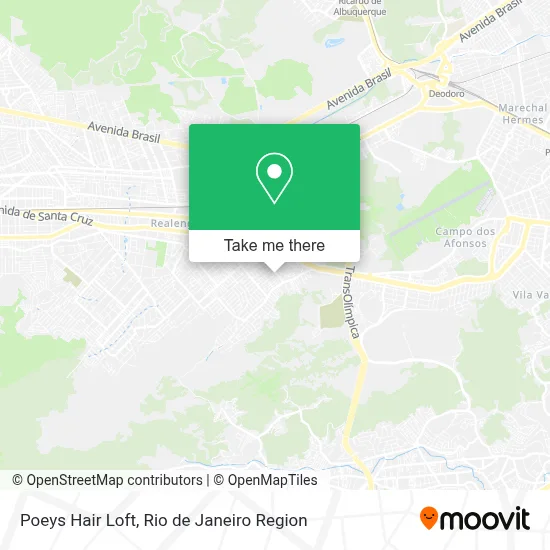 Poeys Hair Loft map