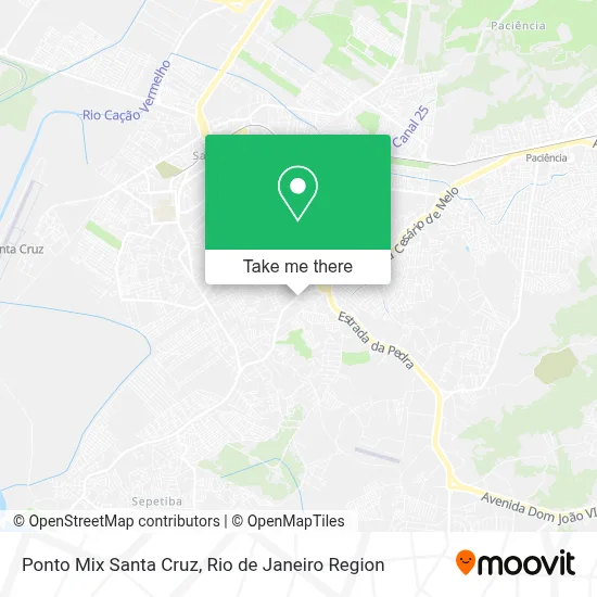 Ponto Mix Santa Cruz map