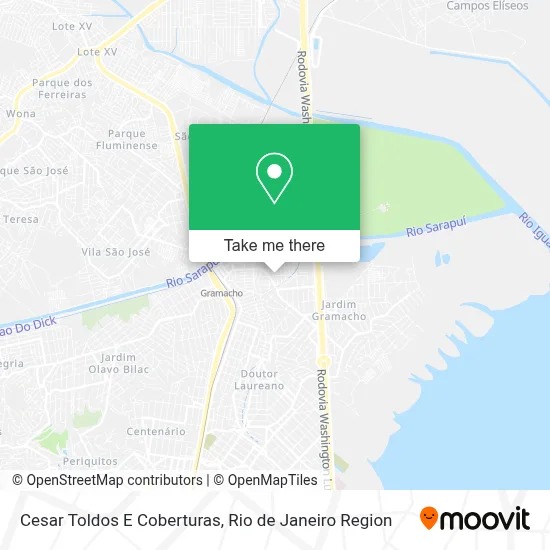 Cesar Toldos E Coberturas map