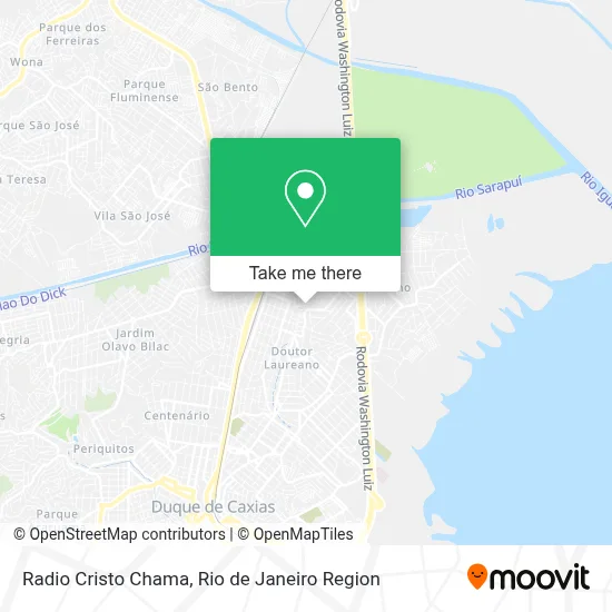 Radio Cristo Chama map