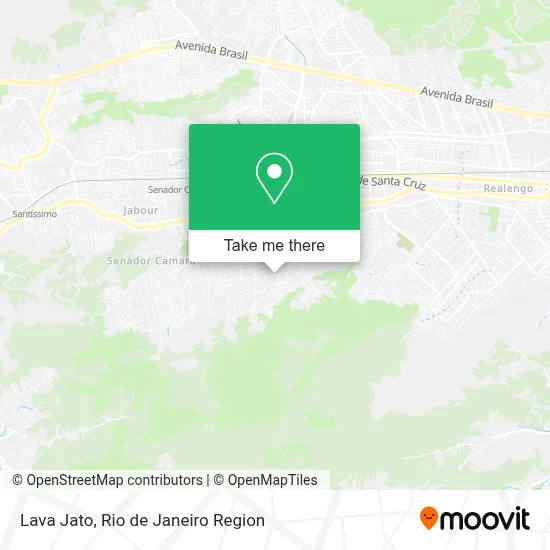 Lava Jato map