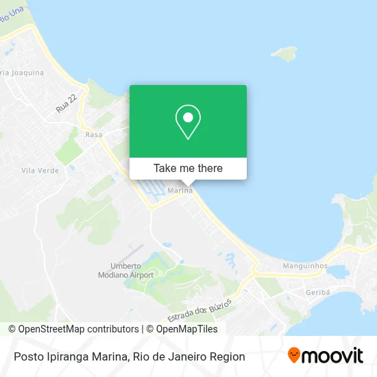 Posto Ipiranga Marina map