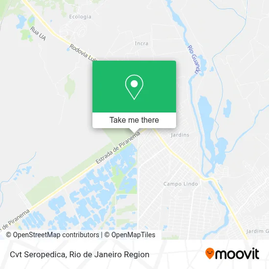 Cvt Seropedica map