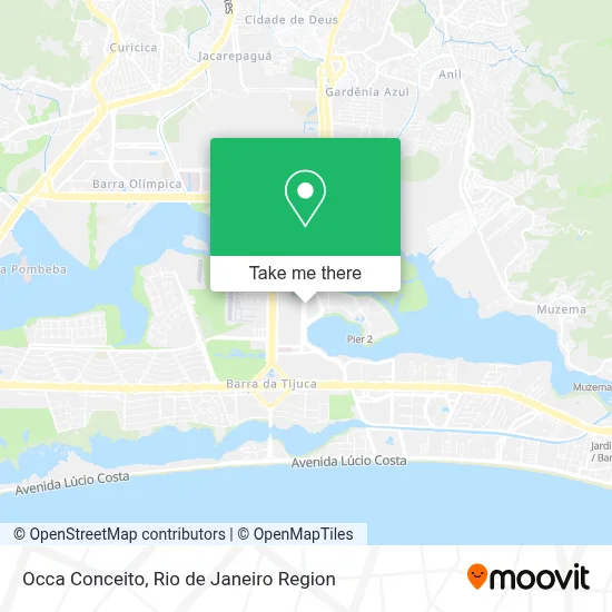 Occa Conceito map