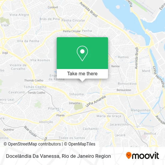 Docelândia Da Vanessa map