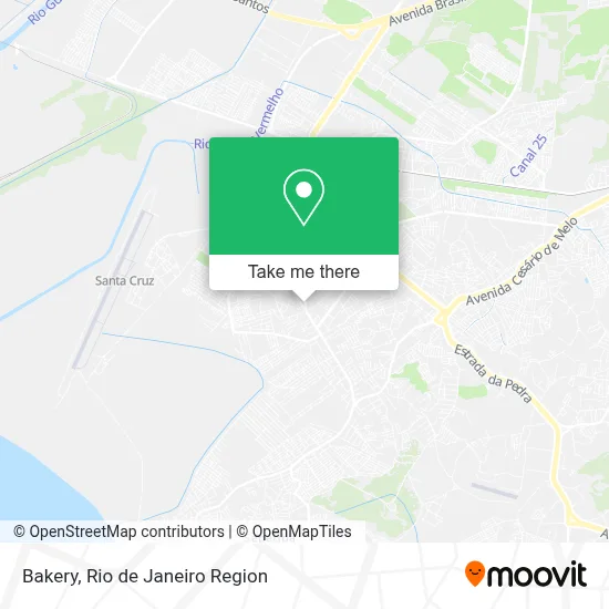 Padaria map