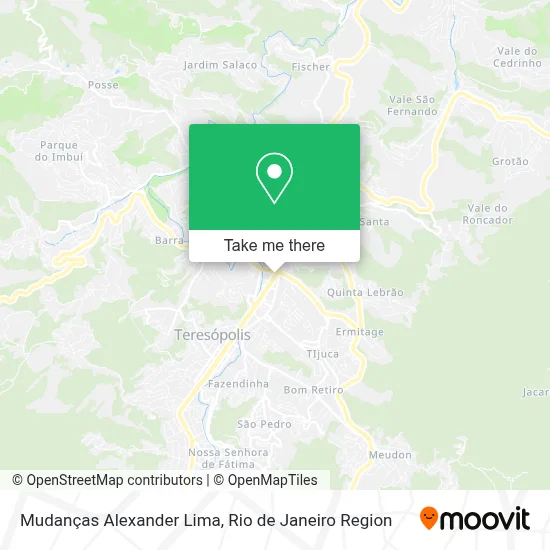 Mudanças Alexander Lima map