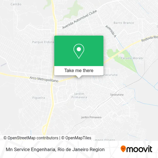 Mn Service Engenharia map