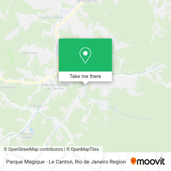 Parque Magique - Le Canton map
