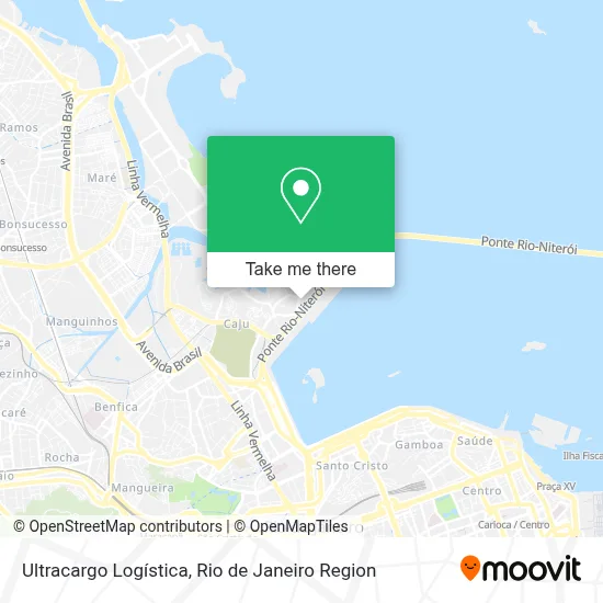 Ultracargo Logística map